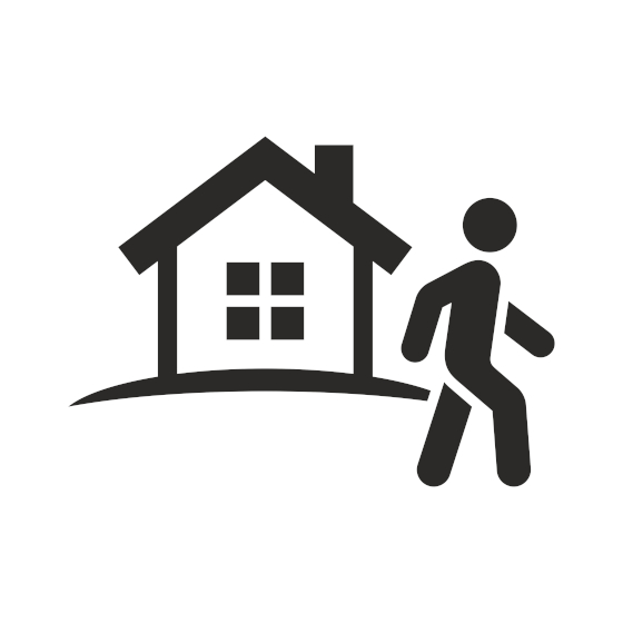 Image of cartoon man walking away from a house - how can I pull out of buying a house